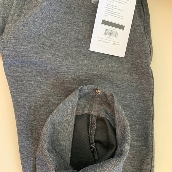 NWT Ministry of Supply Men's Fusion Pant - Charcoal- Comfortable Business Casual - Picture 5 of 6